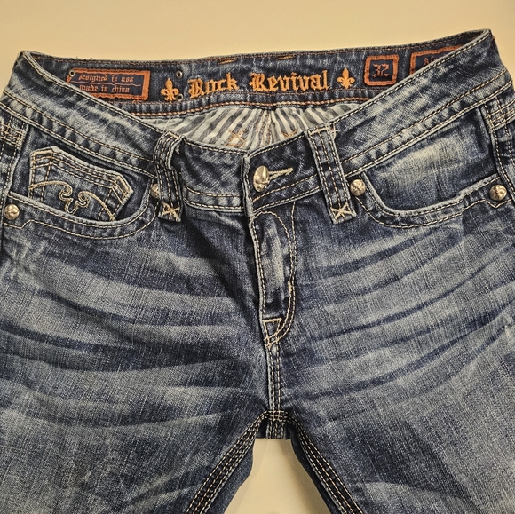Y2k vintage Rock Revival Alanis Low-rise jeans - Picture 7 of 7